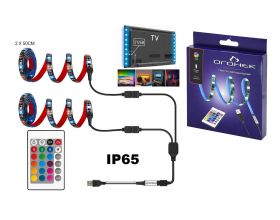 Лента светодиодная Огонек OG-LDL17 RGB 2*0.5м (USB)