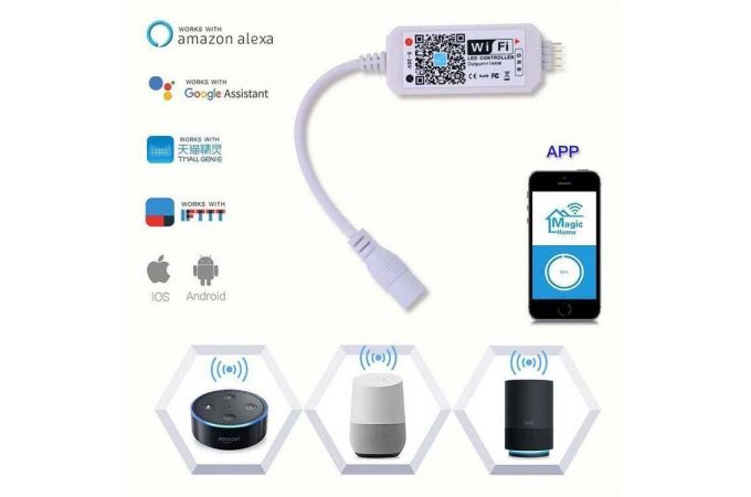 LED контроллер Огонек OG-LDL22 (Wi-Fi, RGB)