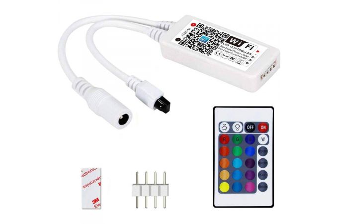 LED контроллер Огонек OG-LDL25 (Wi-Fi, RGB,пульт)