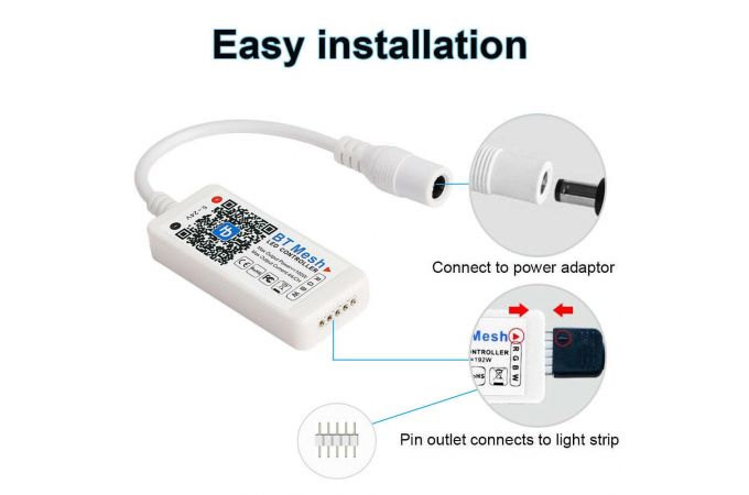 LED контроллер Огонек OG-LDL32 (Bluetooth, RGBW)