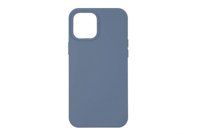 Чехол для iPhone 12 Pro Max (6.7) Silicone Case Soft Touch (небесный)