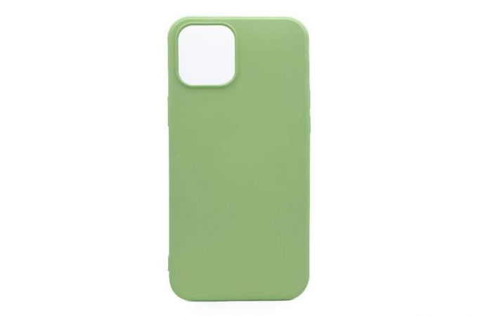 Чехол для iPhone 12 Pro Max (6.7) Silicone Case Soft Touch (светло-зеленый)