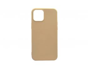 Чехол для iPhone 12 Pro Max (6.7) Silicone Case Soft Touch (песок)