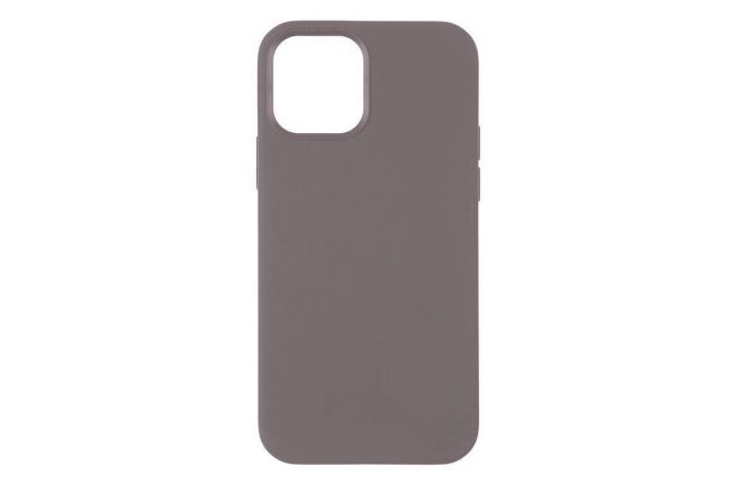 Чехол для iPhone 12 Pro Max (6.7) Silicone Case Soft Touch (серо-голубой)