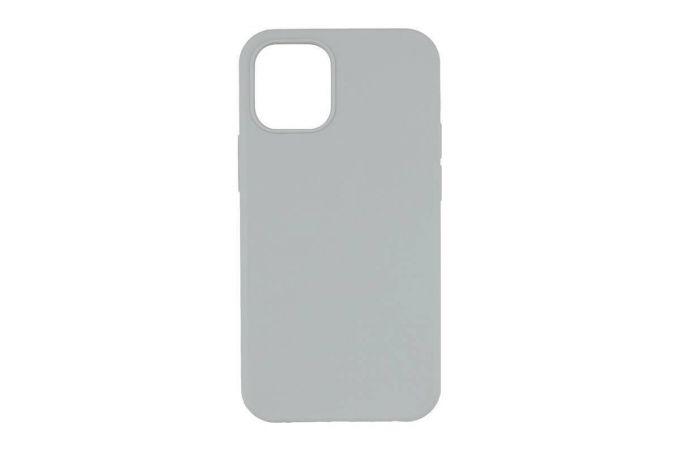 Чехол для iPhone 12 Pro Max (6.7) Silicone Case Soft Touch (морская пена)