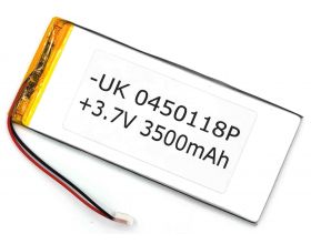 Универсальный аккумулятор 120x55x4 3.7V 3500mAh (4055120P)