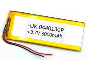 Универсальный аккумулятор 120x45x4 3.7V 3000mAh (4045120P)