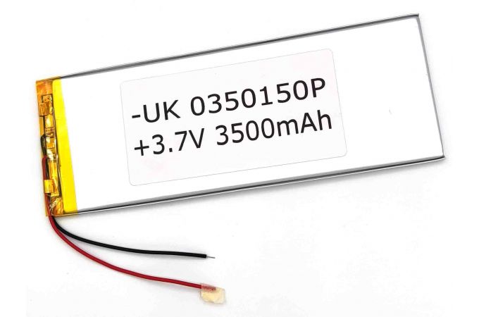 Универсальный аккумулятор 140x55x3 3.7V 3500mAh (3055140P)