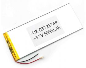 Универсальный аккумулятор 180x72x3 3.7V 5000mAh