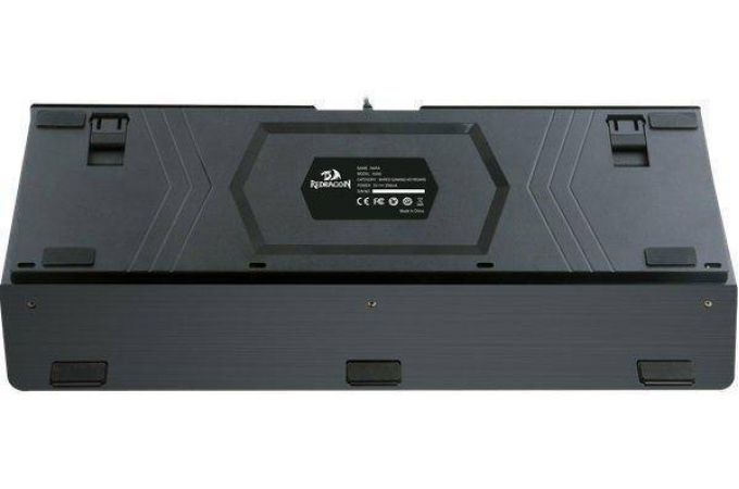 Клавиатура игровая механическая проводная Redragon Hara RU (черный)