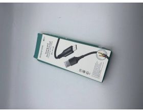 Кабель USB - MicroUSB BOROFONE BX55 2,4A (черный) 1м (силикон) (УЦЕНКА! МЯТАЯ УПАКОВКА)