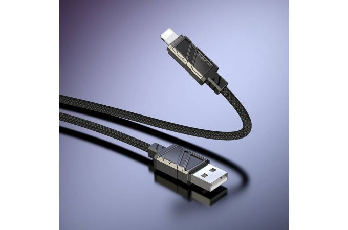 Кабель USB - Lightning BOROFONE BU54 (белый) 1м