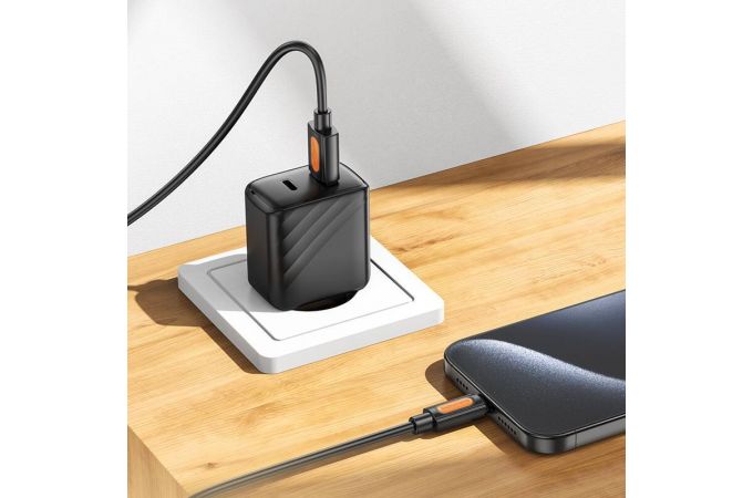 Кабель USB - USB Type-C BOROFONE BX114 (черный) 1м