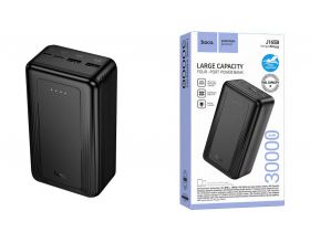 Универсальный дополнительный аккумулятор Power Bank HOCO J165B Honey (30000mAh) (черный)