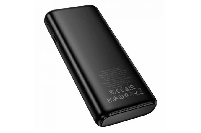 Универсальный дополнительный аккумулятор Power Bank HOCO J158A Runner (10000mAh) (черный)