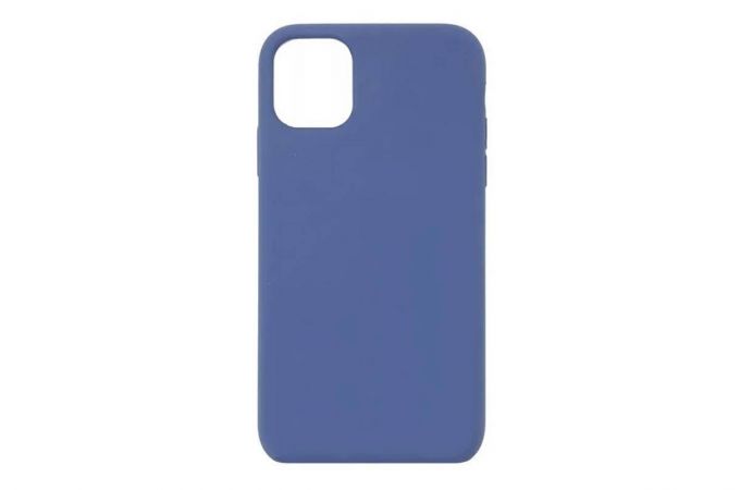Чехол для iPhone 11 Pro (5.8) Silicone Case Soft Touch (светло-синий) версия 2