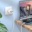 Сетевое зарядное устройство USB-C + кабель Lightning - Type-C BOROFONE BA62A (белый)