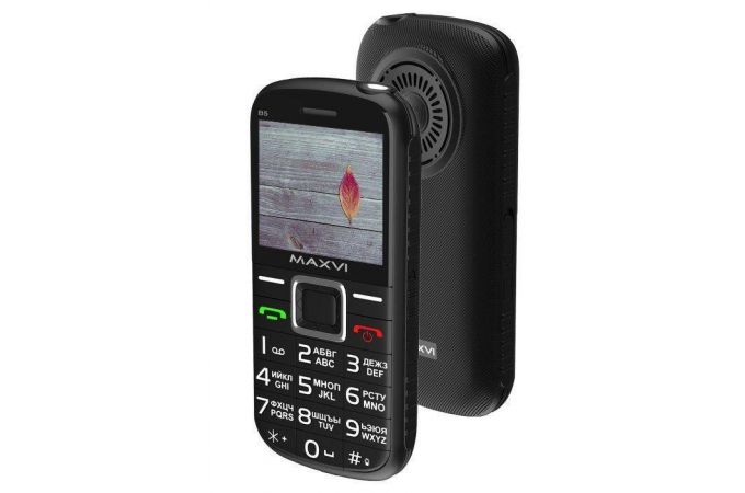 Сотовый телефон MAXVI   B5 Black