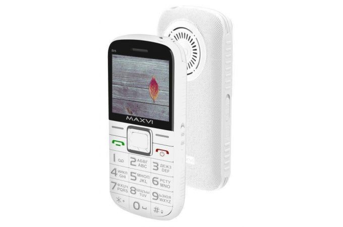 Сотовый телефон MAXVI   B5 White