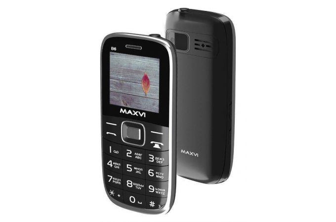 Сотовый телефон MAXVI   B6 Black