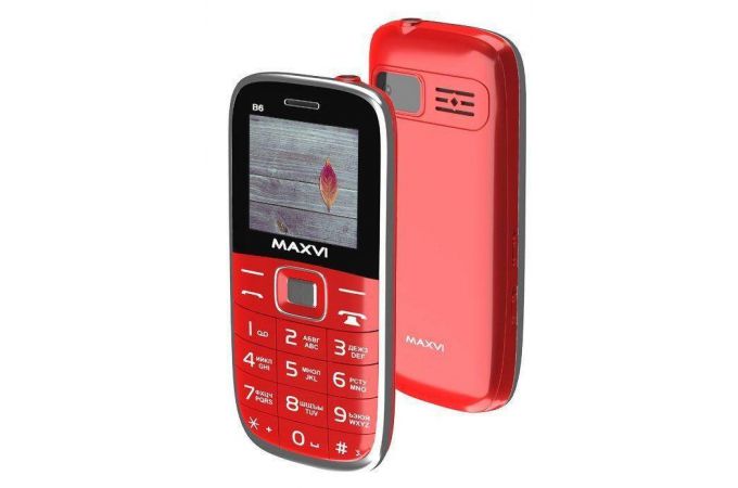 Сотовый телефон MAXVI   B6 Red