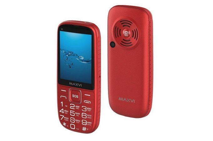 Сотовый телефон MAXVI   B9 Red