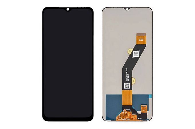 Дисплей для Tecno POP 7 (BF6)/ Infinix Smart 7 Plus (X6517)/ Hot 30i в сборе с тачскрином (черный) org