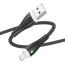 Кабель USB - MicroUSB BOROFONE BX100 2,4A (черный) 1м