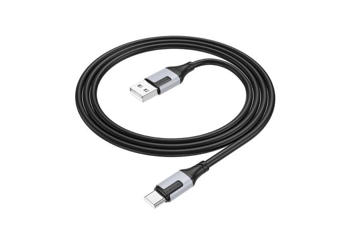 Кабель USB - USB Type-C BOROFONE BX101, (черный) 1м