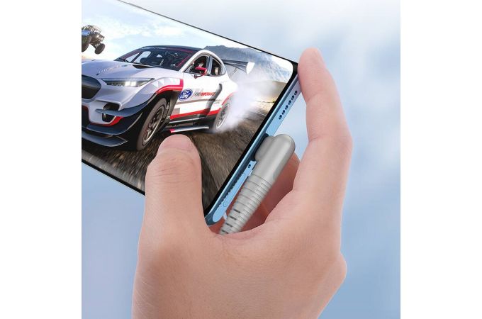 Кабель USB Type-C - USB Type-C BOROFONE BX105, PD60W (серый) 1м