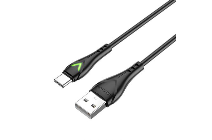 Кабель USB - USB Type-C BOROFONE BX65, 3A (черный) 1м