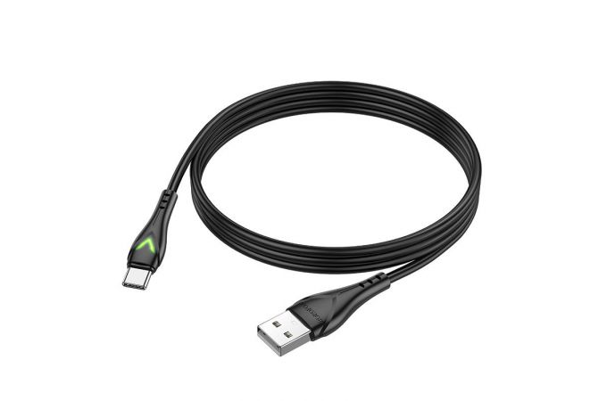 Кабель USB - USB Type-C BOROFONE BX65, 3A (черный) 1м