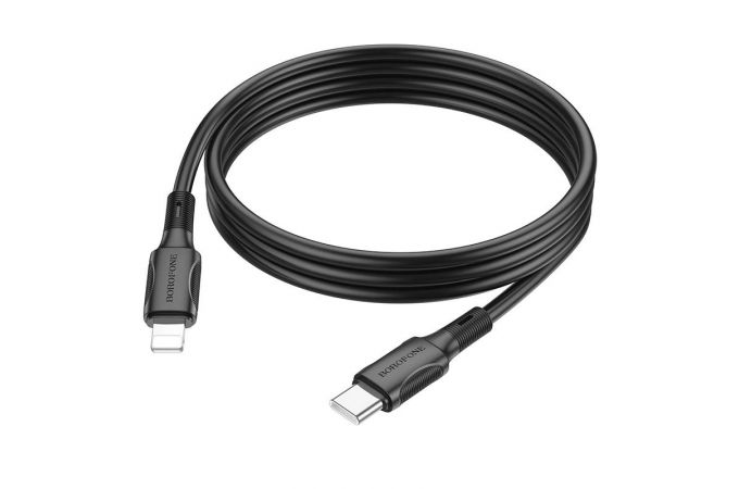 Кабель USB Type-C - Lightning BOROFONE BX80 (белый) 1м