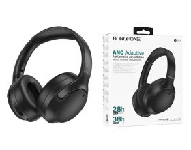 Наушники мониторные беспроводные BOROFONE BO31 Prestige active noise reduction BT (черный)