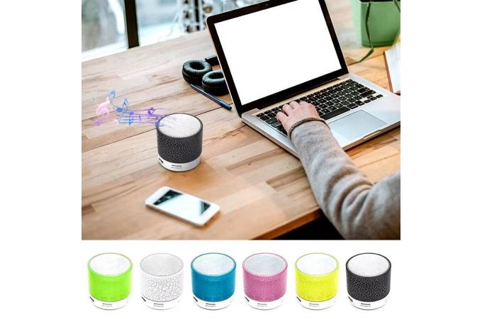 Портативная беспроводная колонка Mini Music (цвет в ассортименте) ) (МЯТАЯ УПАКОВКА)