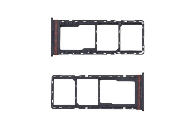 Держатель SIM для Infinix Hot 50 4G (X6882) Черный