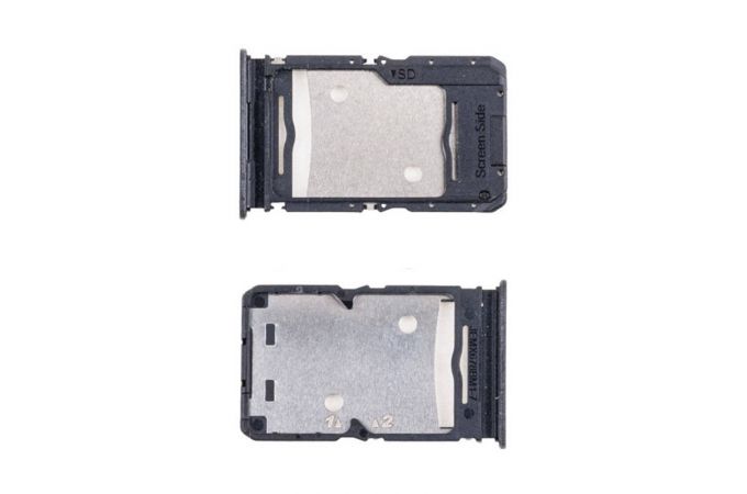 Держатель SIM для Infinix Note 30 Pro (X678B) Черный