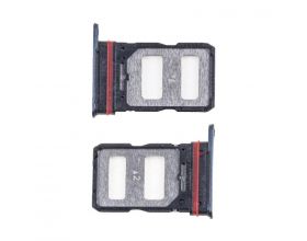 Держатель SIM для Infinix Note 40 Pro 4G/ 40 Pro+ 5G (X6850/ X6851B) Черный