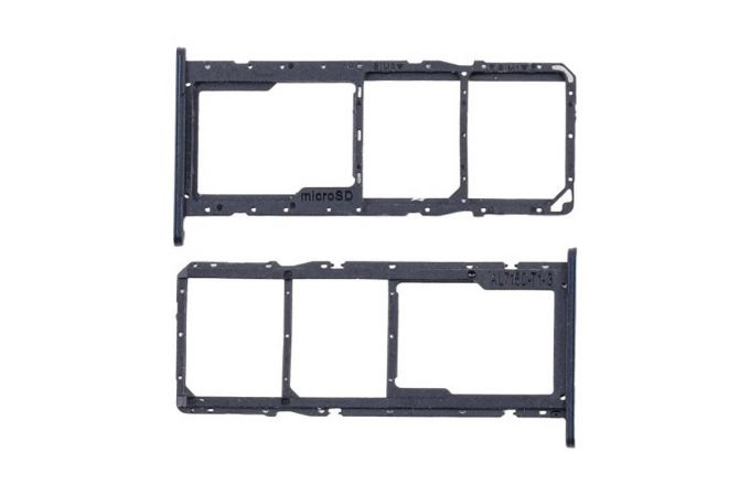 Держатель SIM для Samsung Galaxy A06 (A065F) Черный