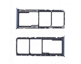 Держатель SIM (СИМ) для Xiaomi Redmi A3 (23129RN51X)/ Poco C61 (голубой)