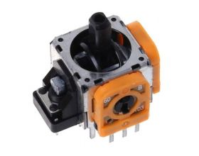 Механизм стика джойстика для Sony PlayStation 4/ PS4/ Xbox One (оранжевый/ черный) электромагнитный