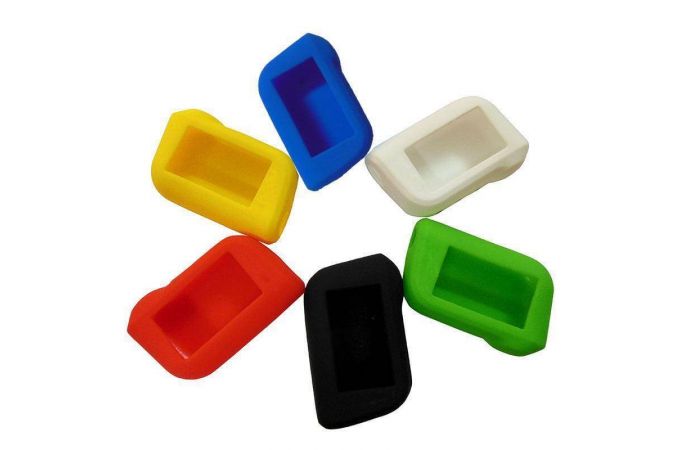 Чехол силиконовый для брелка автосигнализации StarLine A93 цветной