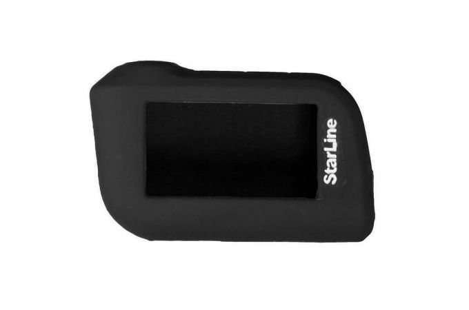 Чехол силиконовый для брелка автосигнализации StarLine A93 черный