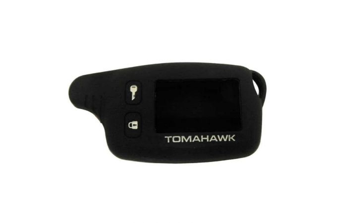 Чехол силиконовый для брелка автосигнализации Tomahawk tw9020 черный