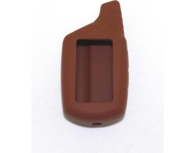 Чехол кожаный для брелка автосигнализации StarLine A91/B9 коричневый