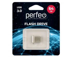 Флешка USB 3.0 Perfeo USB 3.0 64GB M06 Metal Series