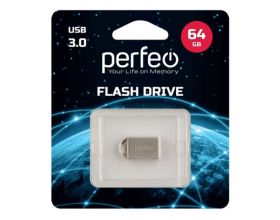 Флешка USB 3.0 Perfeo USB 3.0 64GB M11 Metal Series