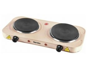 Плитка электрическая ЧУДЕСНИЦА ЭЛП-803 бежевый 1000+1000 Вт, 2 чугун.конфорки, диаметр по 155 мм