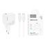 Сетевое зарядное устройство USB-C + кабель Type-C HOCO C112A PD30W (белый)