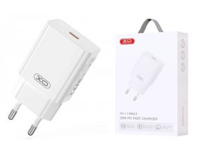 Сетевое зарядное устройство USB-C XO L126 PD20W Fast Charging белый